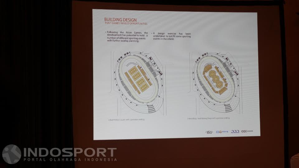 Setelah Asian Games 2018, venue ini bisa diubah sebagai lapangan futsal atau badmintoon sesuai kebutuhan.